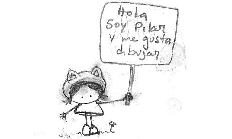 Soy Pilar y me gusta dibujar