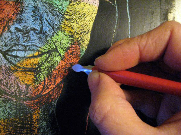 Taller: Esgrafiado [técnica de scratchboard]