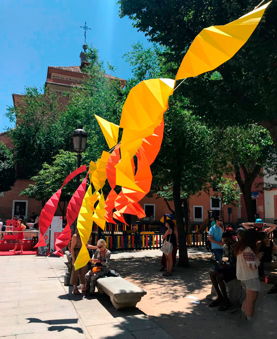 Urban Paper Dance en Pinta Malasaña 2019