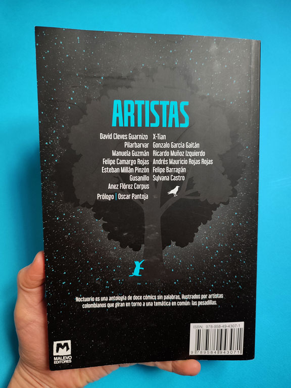 Noctuorio, antología de cómics de Malevo Editores