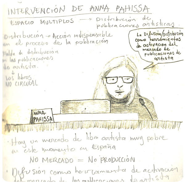 Ilustración ponencia Anna Pahissa - MUSAC